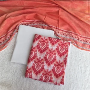 New Arrivals pink ethnic printed 3pc