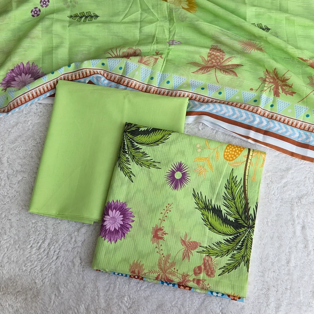 pista floral printed 3pc pista floral printed 3pc